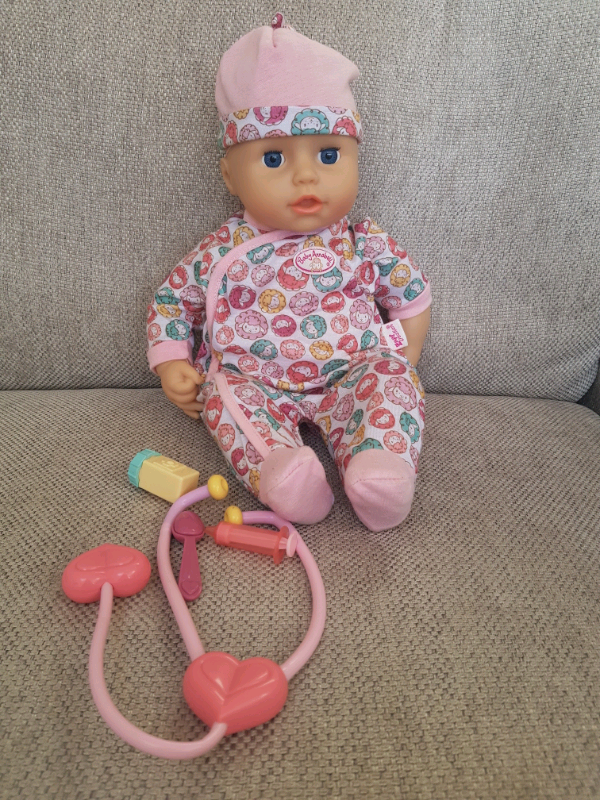milly feels better doll